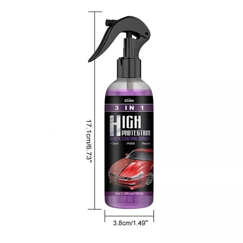 Unbranded 100ML 3 in 1 High Protection Quick Car Coat