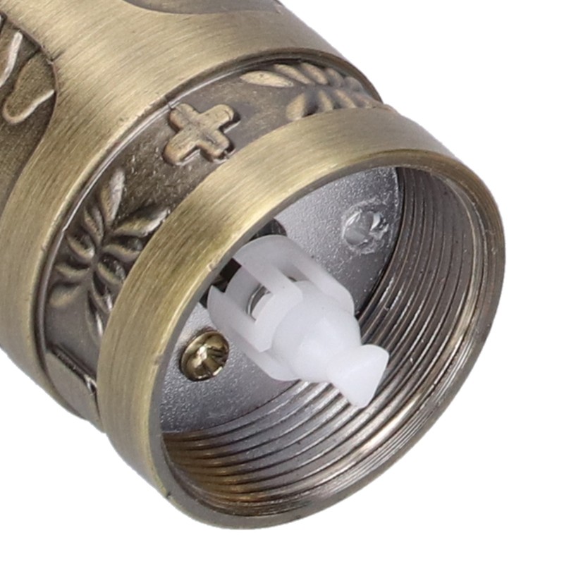 Portable Electric Shaver Bronze Stainless Steel Razor USB Charging Electric