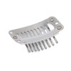 40pcs Wig Clip Set Stainless Steel DIY 9 Teeth Snap