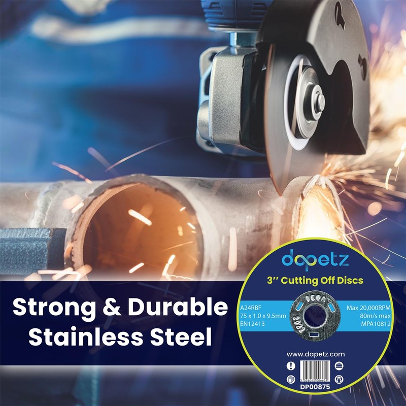 Dapetz ® 25 Pieces of Cut-Off Discs, The Ultra-Thin Metal