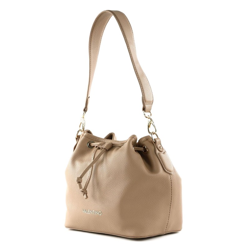 Valentino Brixton Bucket Bag Beige, beige