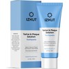 IZKUT Plaque & Tartar Remover Toothpaste for Teeth: Removes Plaque
