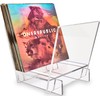 Honygebia Acrylic Vinyl Record Holder, Storing Collection of 40 Premium