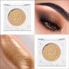 Glitter Gold Eyeshadow Palette, Single Champagne Eye Shadow Cream, Pearlescent
