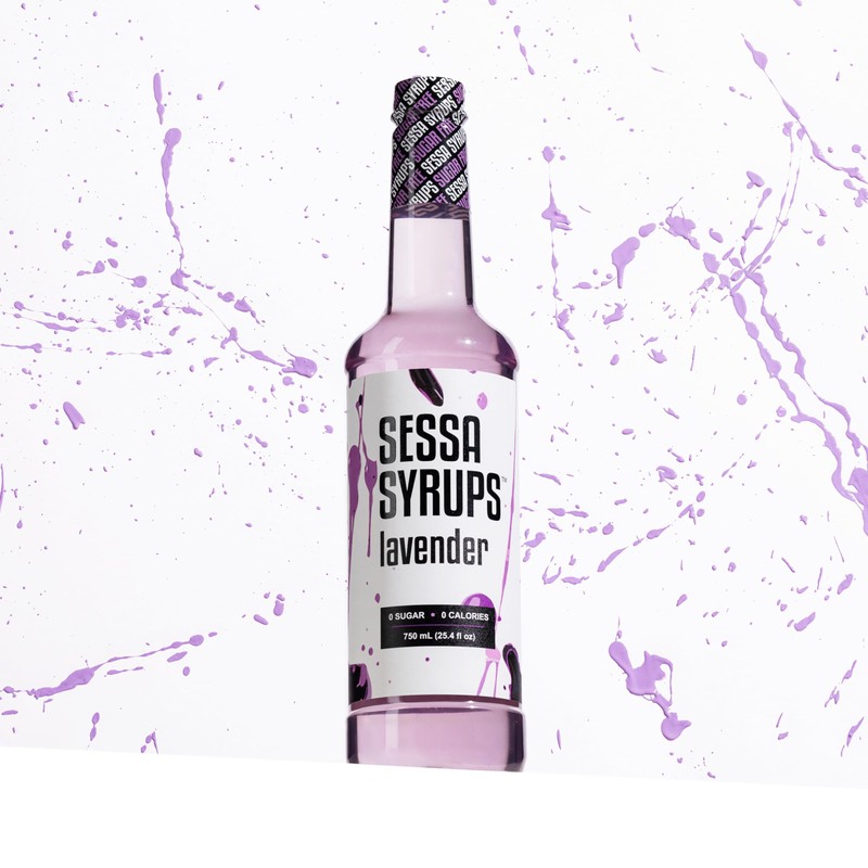 Sessa Syrups Sugar Free Lavender Syrup - 25.4 Fl Oz