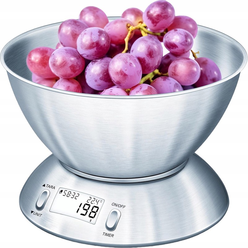 LTC LCD Kitchen Scales WG117 Precision Kitchen Scales with Bowl