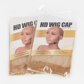 Wig Cap For Human Hair Wigs Easy To Install Individual Packag High Stretchy Gift With Order Invisible HD