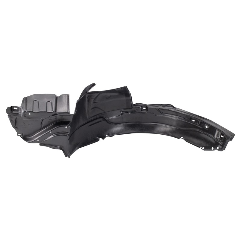 TRQ Front Right Inner Fender Liner Black Passenger Side Compatible
