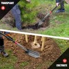 HANTOP 4-Inch Trench Shovel Trenching Spade Irrigation Shovel Narrow Spade