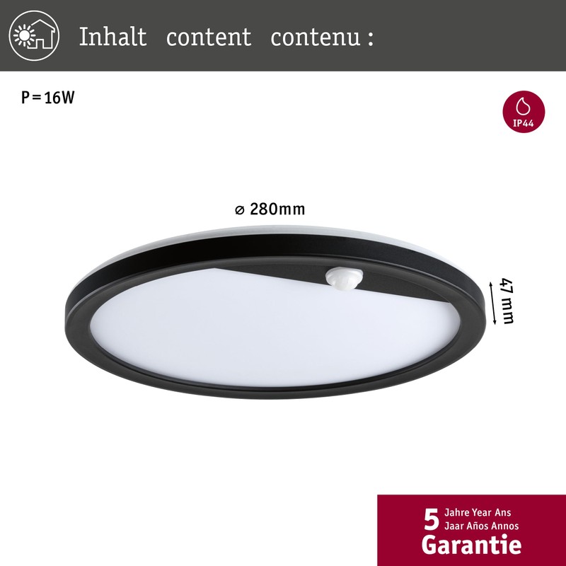 Paulmann 94708 LED Outdoor Light Panel Smart Home Zigbee Lamina