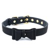 Women and Men Punk Style Leather Choker Collar with Bow