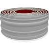 ProFlex Decor Gray Vinyl Wall Base, 4 in X 40