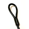 TAKASUE Black Wire 0.2 inch (4 mm), 31.5 inches (80