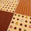 Hamamonyo Small Cloth (Furoshiki, 19.7 inches (50 cm), Bean Canele