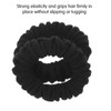 10 Pcs Black Scrunchie for Women, Ymapinc Elastic Black Hair
