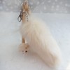 COZENTA Tail Keychain Strap Fur Fluffy Fluffy Fox Cosplay Costume