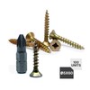 DOJA Barcelona Phillips Chipboard Screws with Bit Tip, 100 Wood