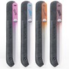 GERMANIKURE Czech Crystal Glass Nail File 3 Pack in Suede