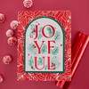 Spellbinders Joyful Hot Foil Plate & Die Set, Metal