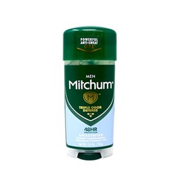 Mitchum Triple Odor Defense, 48 HR, Advanced Control Unscented Gel, Anti-Perspirant & Deodorant, 3.4 oz - 12 Pack