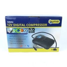 Digital Air Compressor 12V Car Van Tyre Automatic Inflator 18450