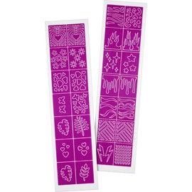 Essence Nail Art STENCILS, Nail Stickers, Instant Result, Nanoparticles Free, Pack of 1 (28 Pieces)