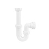 Trap Telescopic Basin Multikwik 32mm Low Inlet Tubular Trap White