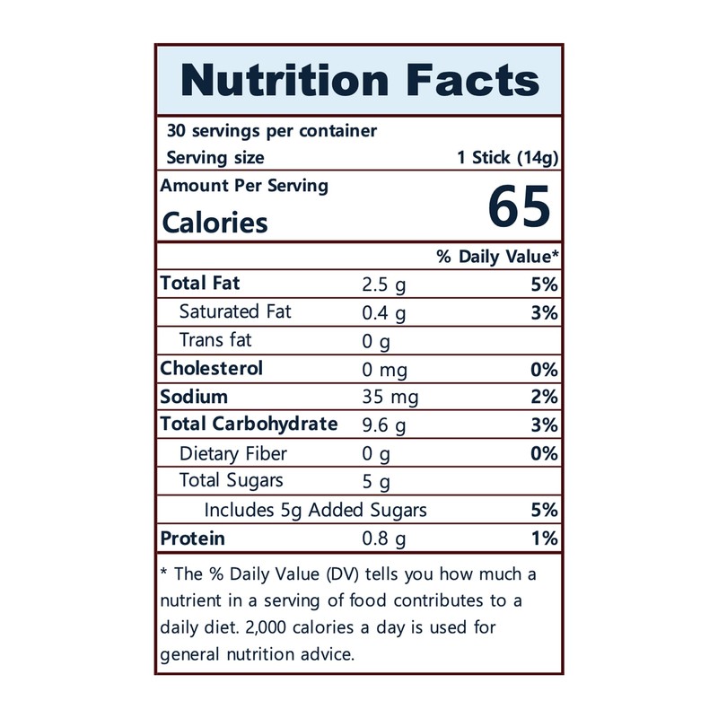 KANU ICE Latte Instant Coffee 13.5g, 30 Sticks (Package may