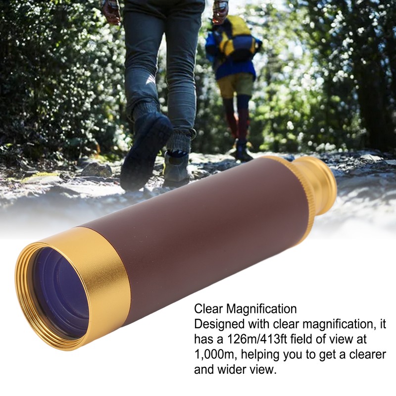 Pirate Monocular Telescope 25x30 High Powered Zoomable Collapsible Monocular Handheld