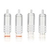 4pcs RCA Plug Silver Plated HIFI Solder RCA Connector Accommodates