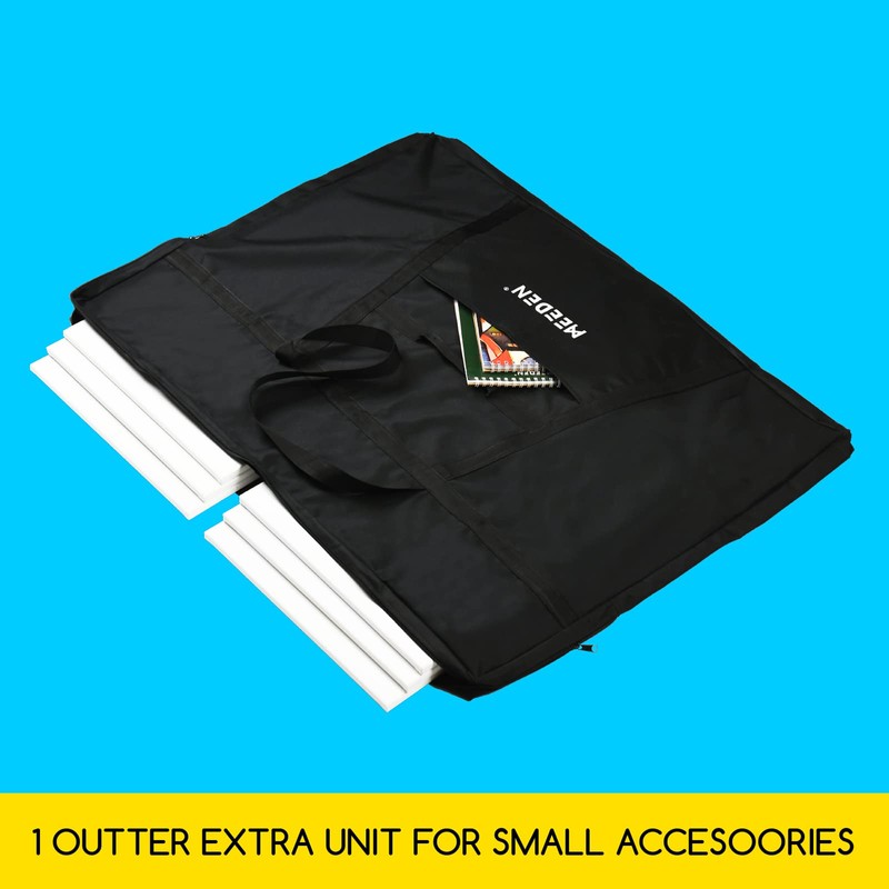 MEEDEN Soft Art Portfolio Bag: 32 x 42 Inch Black