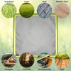 POMOLY Fire Pit Mat,Fireproof Mat Visible at Night-Great for Deck