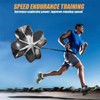 Running Speed Training Resistance Chute 56" Parachute Umbrella Sprint Power