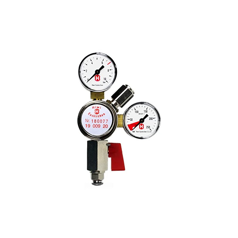Premium CO2 Pressure Regulator (Hiwi) Pressure Regulator for Converting Quooker