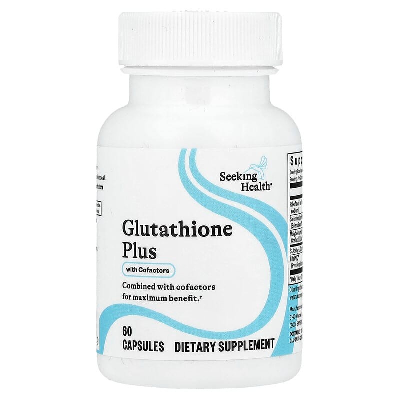 Seeking Health High-content S-Acetyl Glutathione Plus Whitening with CoFactors, 60