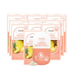 Roel Bromelain Quercetin Papain Potassium Adult 60 Tablets / 로엘 브로멜라인 퀘르세틴 파파인 칼륨 성인 60정 X10