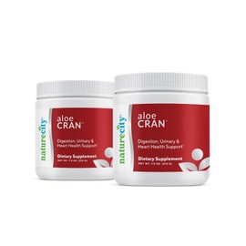 NatureCity AloeCran Sugar Free Drink Mix Supplement | Pure Aloe Vera, Cranberry Powder & Dietary Fiber| Unsweetened Cranberry Concentrate | Supports Digestive, Urinary & Metabolic Health | 60 Servings