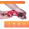 Sharp-Tec 3-28mm Tube Cutter, Adjustable Aluminum Alloy Pipe Cutter for