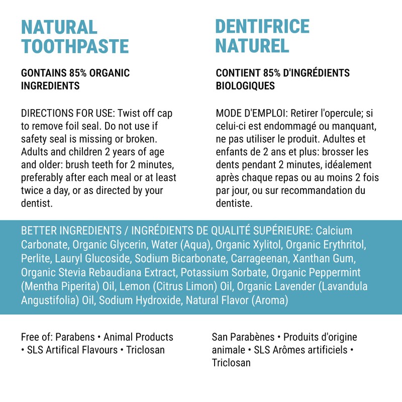 Spa-Dent Pure Toothpaste – Made in Canada with Advanced Dental