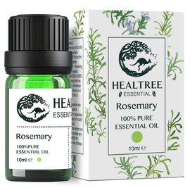 HEALTREE Rosemary Oil for Hair Growth - Australian 100% Pure Rosemary Essential Oil for Skin Care (10ml)