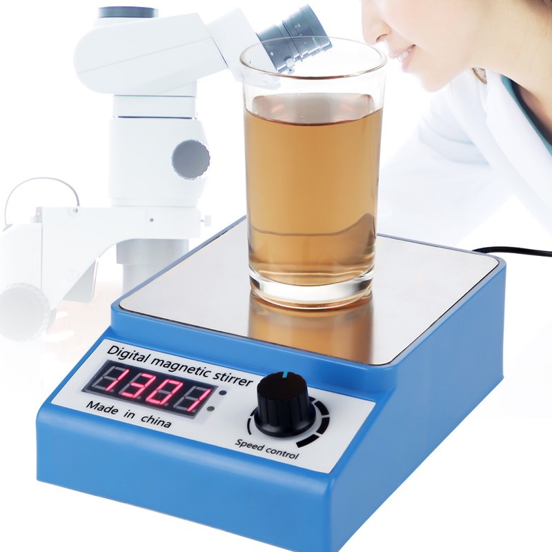 0-3000RPM Digital Magnetic Laboratory Stirrer Mixer Plate Control ZGCJ-3A