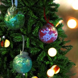 Holiday Bath Confetti Ornaments (set of 3)