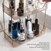 Double Layer Makeup Stand Modern Light Luxury 2 Tier Makeup