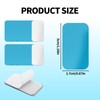 12pcs Under Cabinet Lights Magnetic Stickys, Adhesive Backing Magnetic Strips
