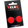 Velox Handlebar Plugs / Coloured, red