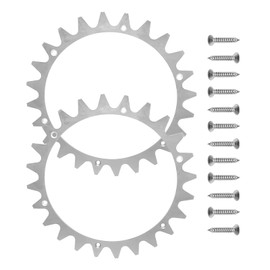 225 mm Stainless Steel Spikes for Worx Landroid L, Thick Robotic Lawnmower Spikes with 12 Stainless Steel Screws for Landroid L Lawn Mower Robot WR153E, WR155E
