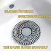 WJCCLYJC 5.5 in Shower Hair Drain Catcher with Weighted Metal