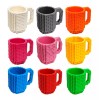MUG Taza Cafe Bloques Construccion Creativo Figuras Vaso Mug