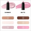 Meilury 3PCS Eyeshadow Stick, Shimmer and Matte Cream Eye Shadow