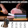 YeopAsda Knife Sharpening Stone Set - Premium 4 Side Grit